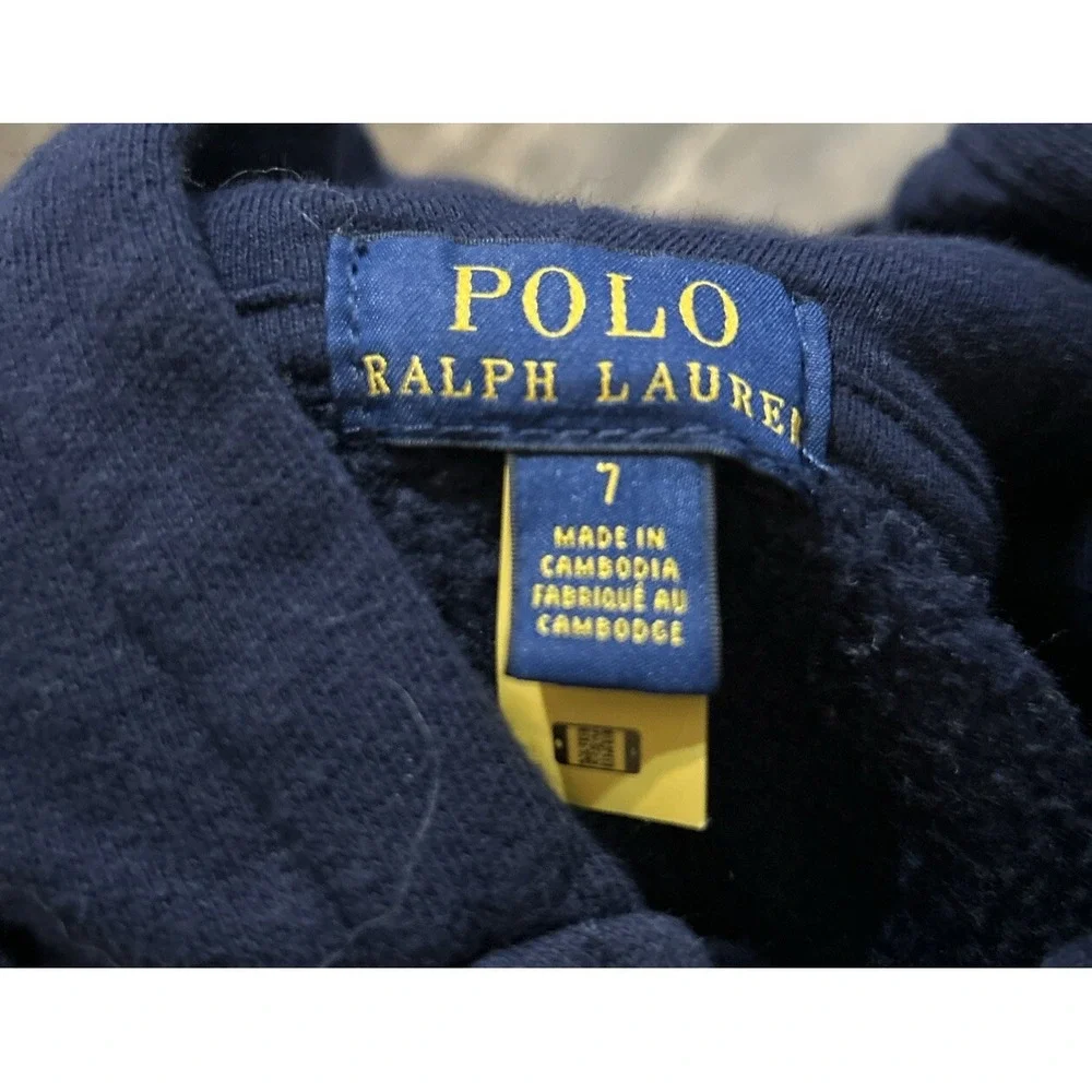 Polo by Ralph Lauren Zip Up Hoodie | Kid's 7‎